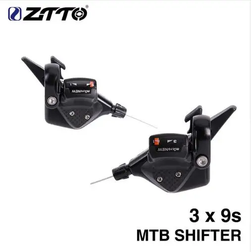 

Велосипед MTB 3X9s 27s рычаг переключения передач левый и правый, для системы shimano micronew R50 R70, m4000, m370, m430, m590