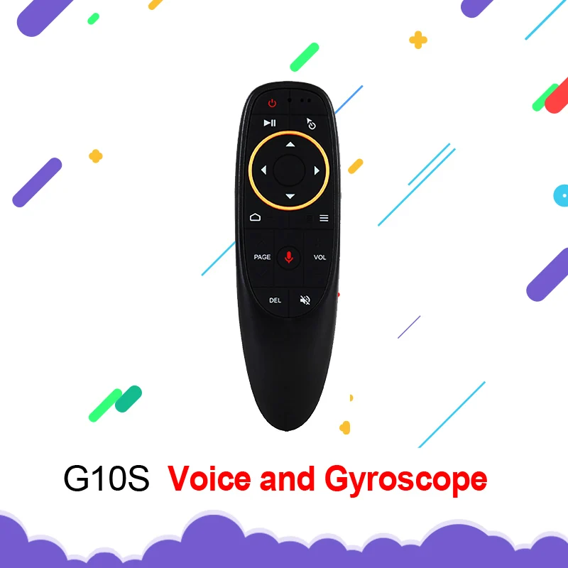 Новый G10S 2 4 GHz Голосовая воздушная мышь беспроводной Гугл микрофон дистанционное