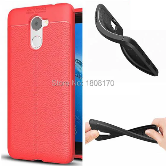 Мягкий Гибридный чехол из ТПУ C Ku Litchi для Huawei Mate10 Enjoy 7 Plus Xiaomi 5X Redmi NOTE 5A 3S 3 Pro