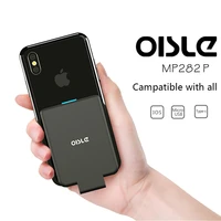 oisle 4500mah portable power bank external mini battery charger case for huawei mate 20 proiphone 12 x 11 7 8 plussamsung s10