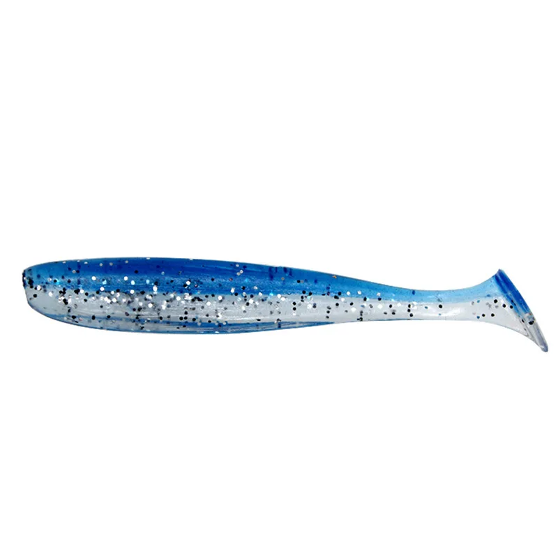 10pcs/lot bass soft bait 7cm 2g T tail fish jigging fishing lure swing spinner minnow swimbait whopper plopper pesca Pike lures | Спорт и