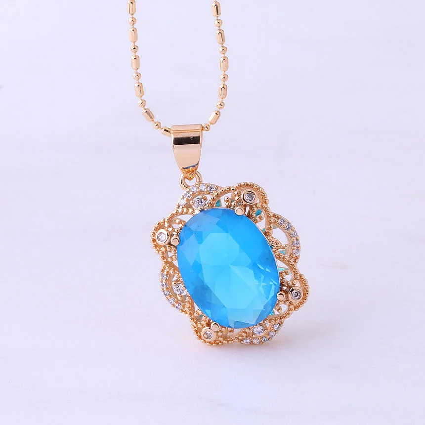 Любовный монолог эстетическое голубое небо с кристаллом и кубическим цирконием