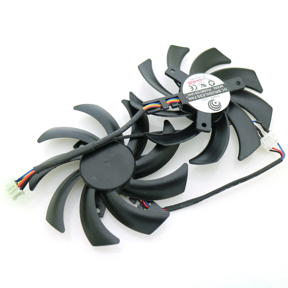 2 шт./лот PLD09210S12HH DC12V 0.40A 86 мм 40*40*40 4Pin для XFX R9 280X 270X 290X Вентилятор охлаждения