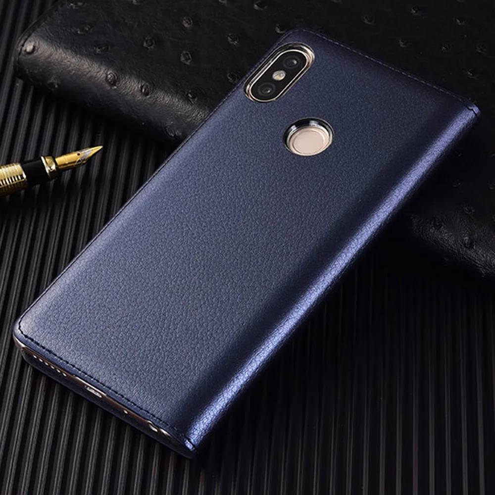 Кожаный чехол-книжка для Xiaomi Redmi Note 5 Pro Smart View с функцией автоматического сна, чехол для телефона s для Xiaomi Redmi Note5 Fundas Capa