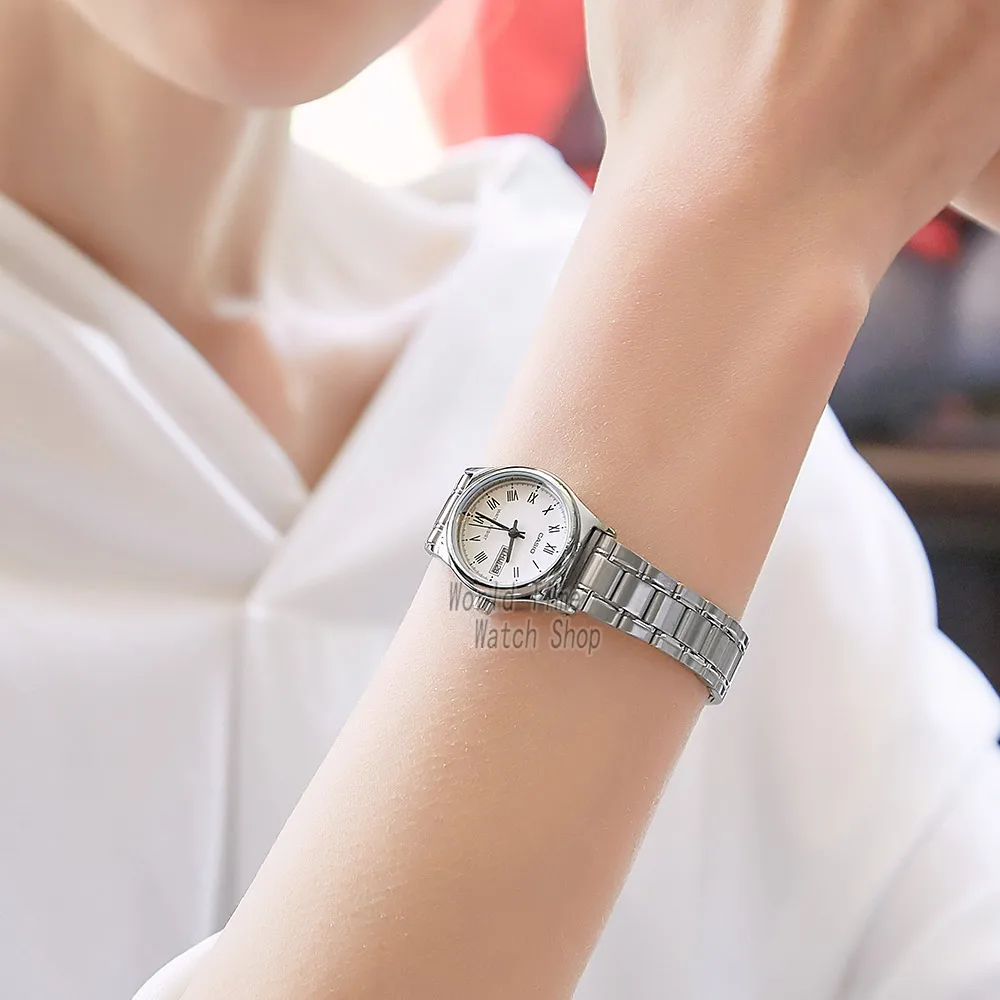Casio часы женские лучший бренд класса люкс Водонепроницаемый Кварцевые подарки