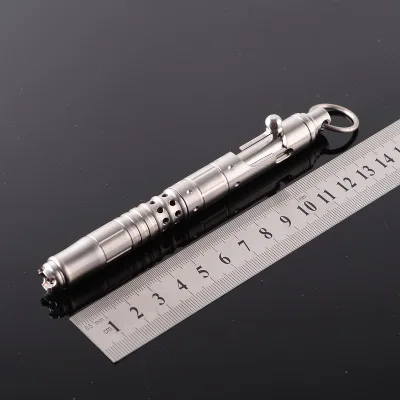 YY501 TC4taibense TC4 титановый сплав тактическая атака болт Женская Самозащита EDC выживания пресс ручка Открытый студенческий металлический высококлассный подарок - Цвет: YY501 TC4taibense