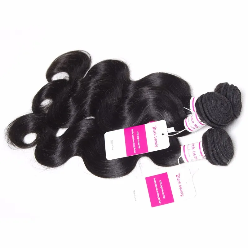 7а Малайзии Объемная Волна С Закрытием 3 Связки Необработанные Малайзийские