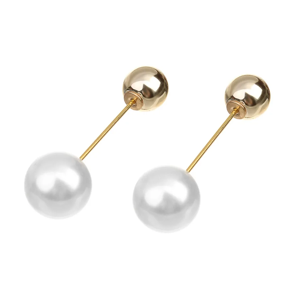 2PCS Charm Double Simulated Pearl Brooch Pins For Women Lapel Jewelry Dress Suit Pin Christmas Gift | Украшения и аксессуары