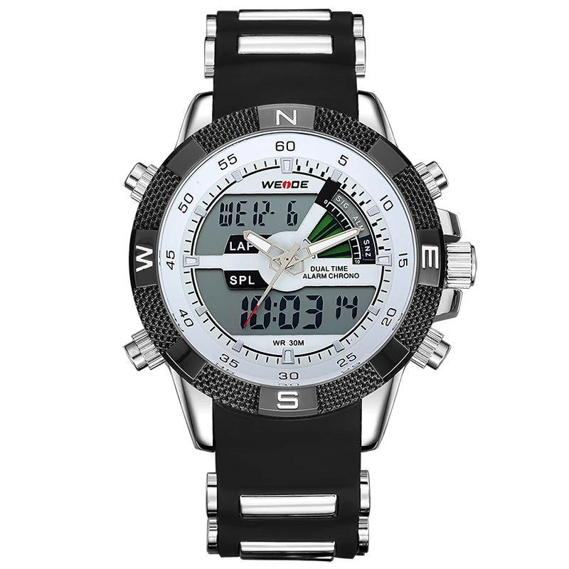 WEIDE мужские часы люксовый бренд модные спортивные кварцевые аналоговые