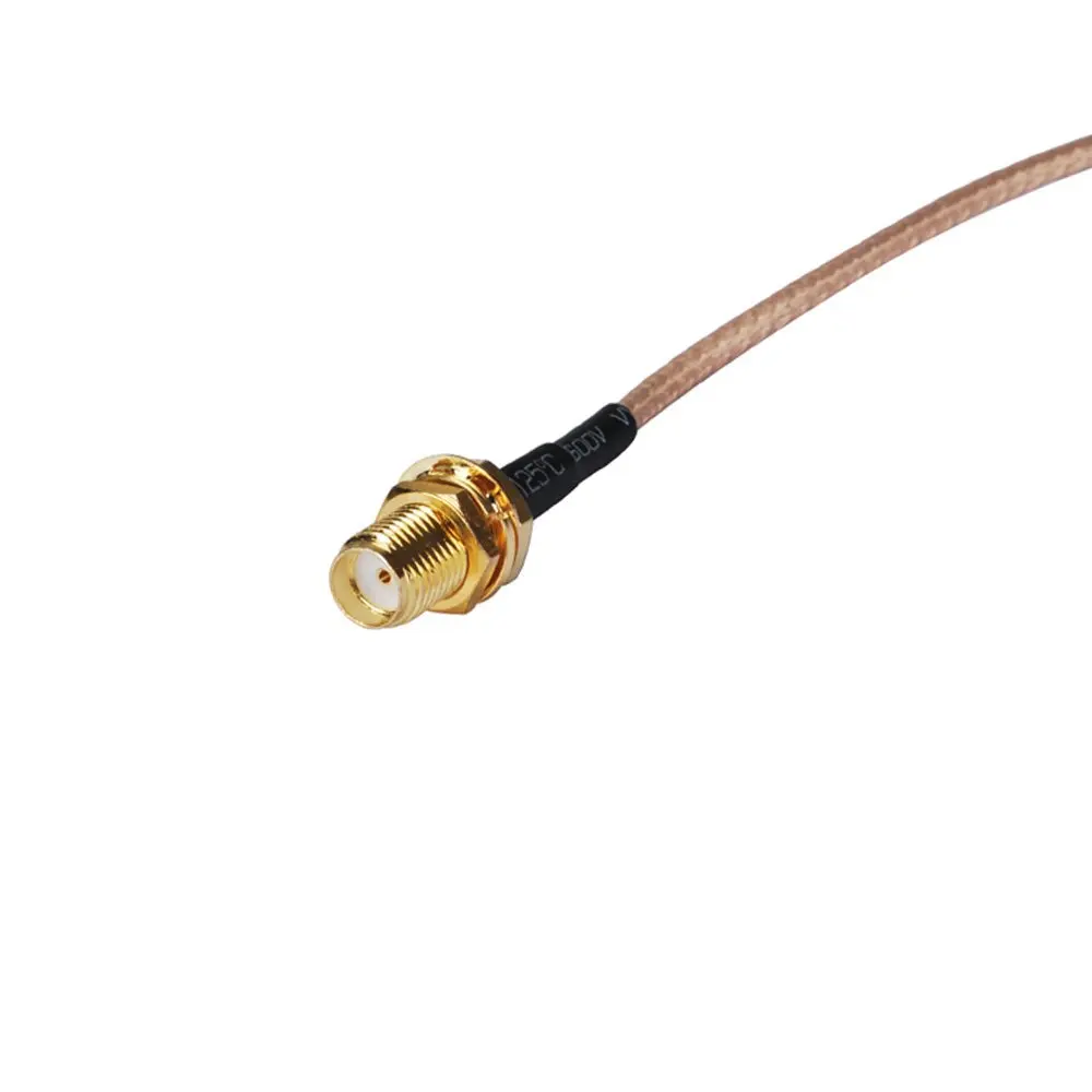 RP SMA штекер гнездо прямой разъем RG178 Pigtail коаксиальный кабель Свинец Низкая потеря