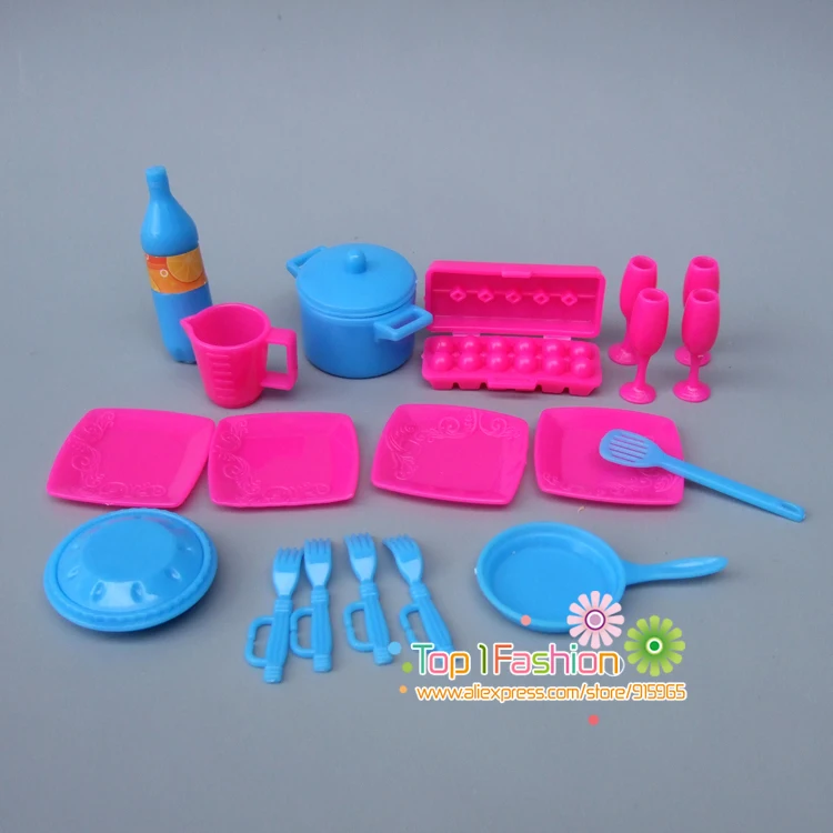 Новые аксессуары для кухни кукол Барби/для Monster игрушки девочек детские игрового