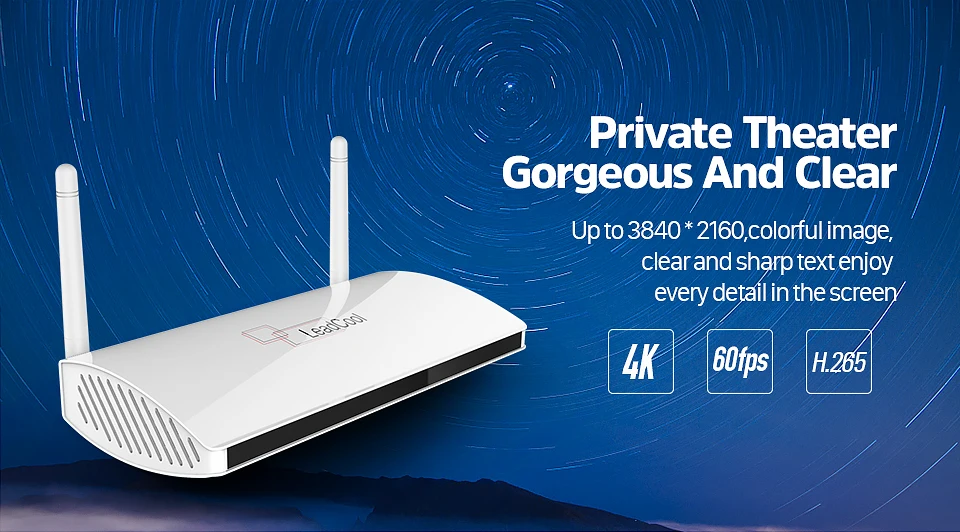 Leadcool 1 ГБ 8 ГБ Android 8,1 Leadcool ТВ коробка Смарт ТВ коробка RK3229 телеприставка полный HD HDMI медиа плеер