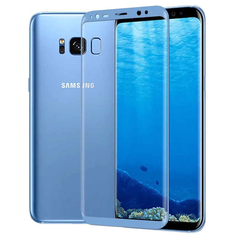 Для samsung Galaxy S8 полное покрытие закаленное Стекло 3D Экран протектор защитной