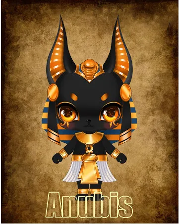 

1/12 Anubis fantasy resin numbers little bjd baby doll Palm dolls toys gifts free shpping