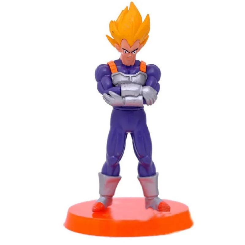 1 комплект 6 шт. персонаж Dragon Ball ПВХ фигурка модель игрушки Diy Son Goku Piccol дисплей