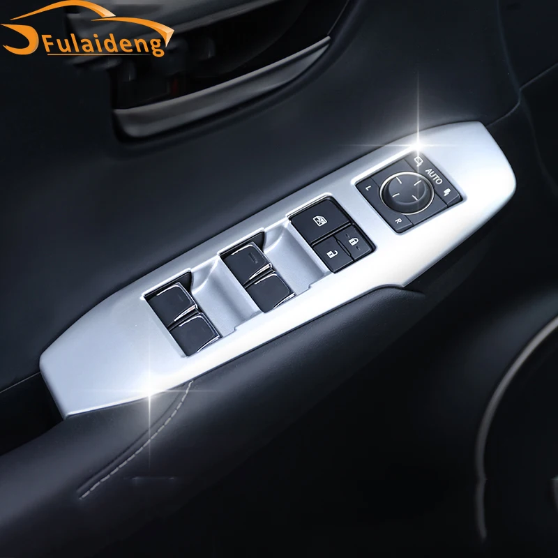 4 предмета в комплекте, для Lexus NX200 NX200t NX300h- ABS Матовый Кнопка Подъема Окна Панель накладка автомобиля Средства для укладки волос
