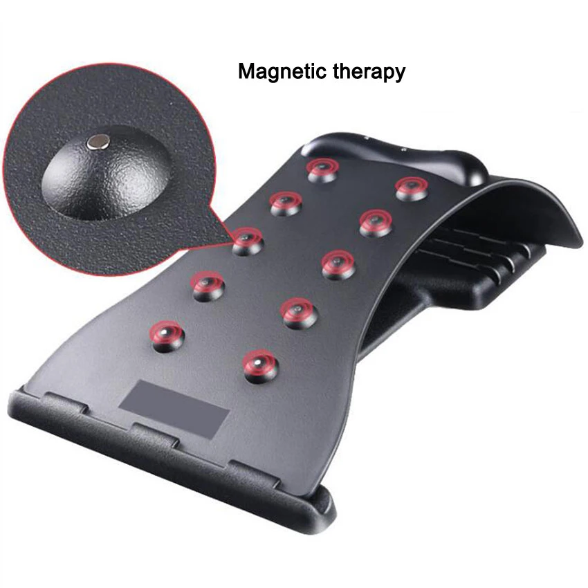 Magnetic therapy AMKEE Многоуровневое устройство для коррекции шейного отдела позвоночника тяговое устройство массажер талии массаж спины Релаксация - Цвет: Magnetic therapy
