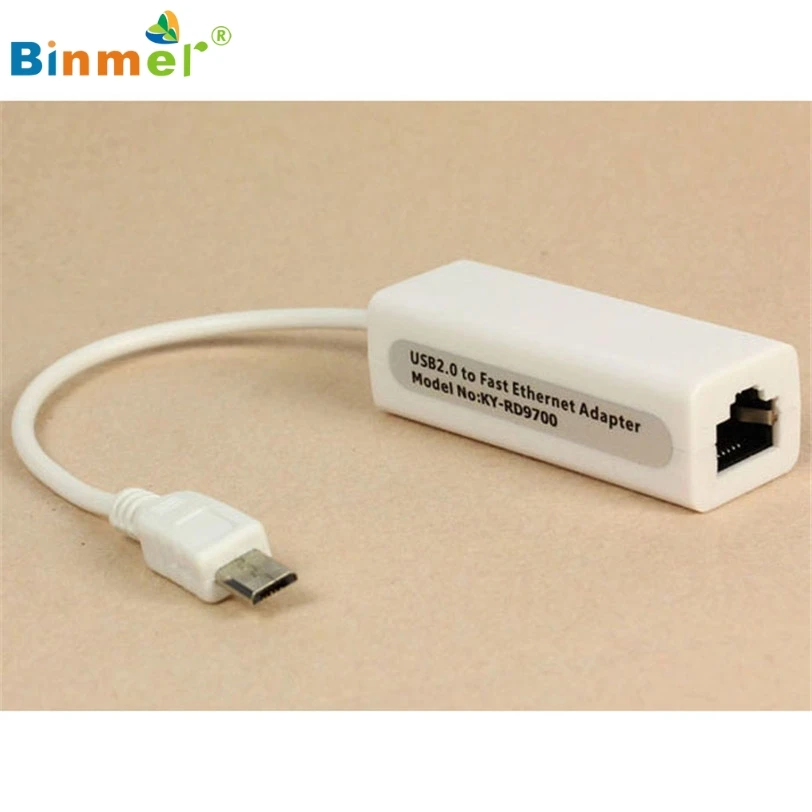 Binmer Micro 5pin USB к RJ45 10/100M Ethernet Lan Карта для SamsungTable PC Mar13 материнская плата | Компьютеры