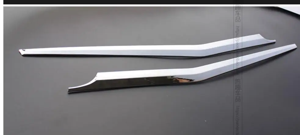 Для Mazda 3 Axela Седан 4dr Chrome Задняя Крышка багажника Крышка Багажника дверные ручки отделкой декоративный молдинг в полоску
