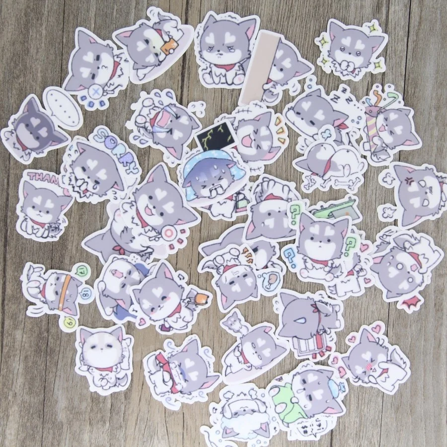 Милые водонепроницаемые Мультяшные шнауцеры для скрапбукинга сделай сам