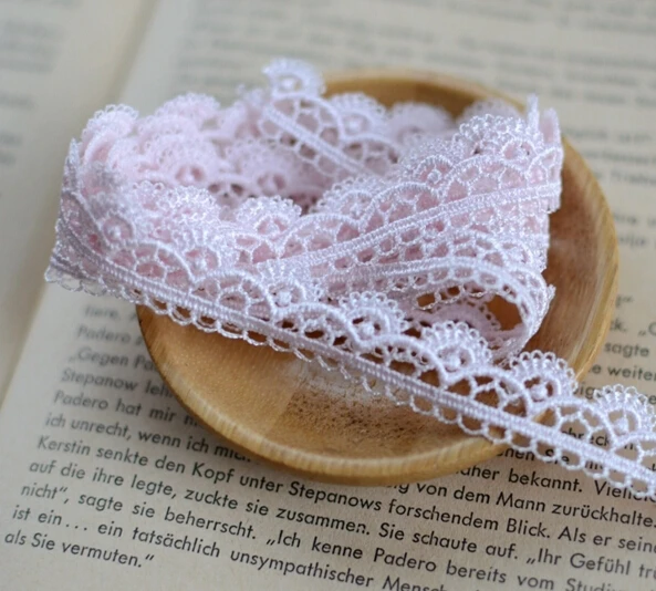 Кружевная отделка с вышивкой 3 метра 1 2 см | Дом и сад