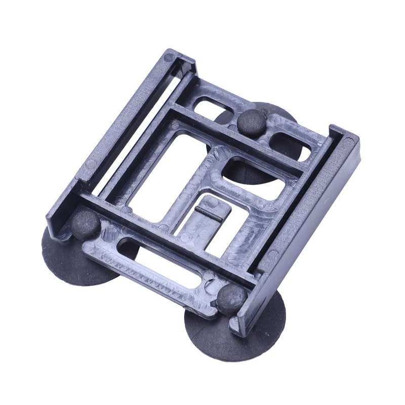 3 Pcs Sauqre Bracket Fish Tank Internal Filter Suction Cup Black