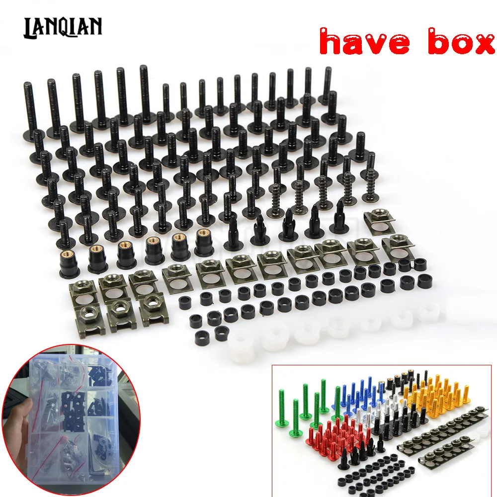 Универсальные болты для обтекателя мотоцикла винтовые гайки MV Agusta Brutale 675 750 800 910