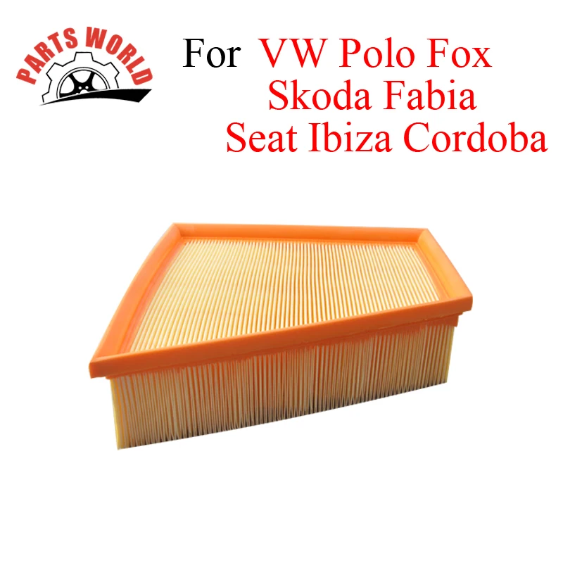 Автомобильный карбоновый воздушный фильтр для VW Polo Fox/Skoda Fabia ROOMSTER/Seat Ibiza Cordoba 1457433575