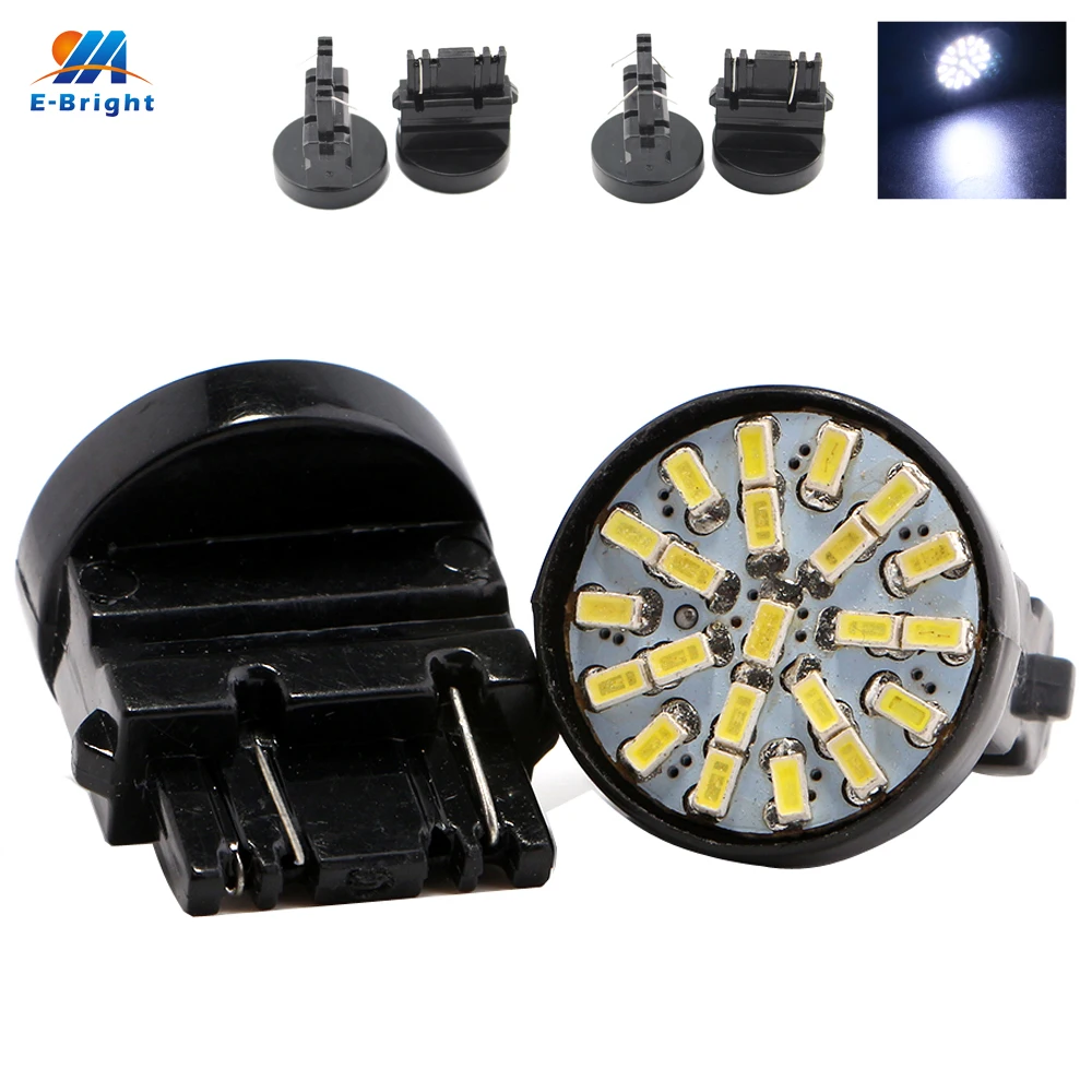 YM E Bright 150 шт. T25 3156 P27W 3157 P27/5 Вт 3020 22 SMD Светодиодные Автомобильные поворотные стоп