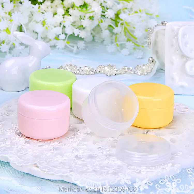 

20G 20ML Cosmetic Eyeshadow Powder Case, Plastic Cream Sample Packing Jar, Face Cream Small Sample Container, 30pcs/lot