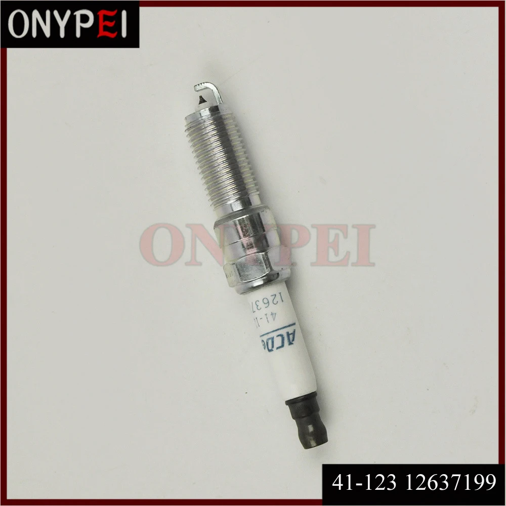 4X 41-123 12637199 иридиевая Свеча зажигания для Buick LaCrosse Regal Cadillac Seville Chevrolet Captiva Sport Equinox Pontiac Solstice