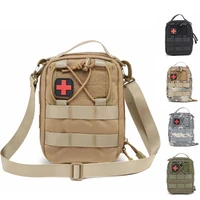 outdoor military tactical molle utility edc tool waist pack ifak emt medical first aid pouch hunting shoulder bag