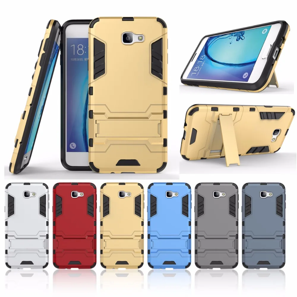 Fineshow антидетонационных броня телефон case для samsung j5 премьер/5 шт. + тпу hybird |