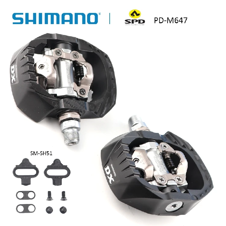 SHIMANO PD-M647 SPD педали