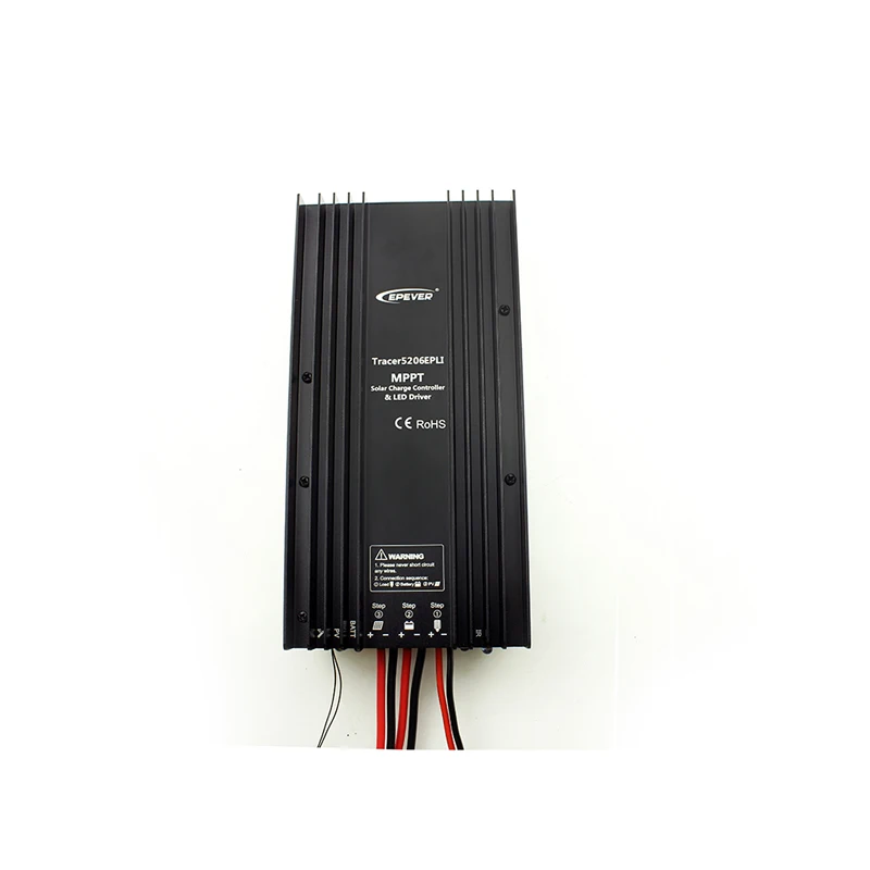 EPEVER Tracer5206EPLI 20A 12V 24V 260W 520W литиевая батарея MPPT контроллер заряда солнечной батареи