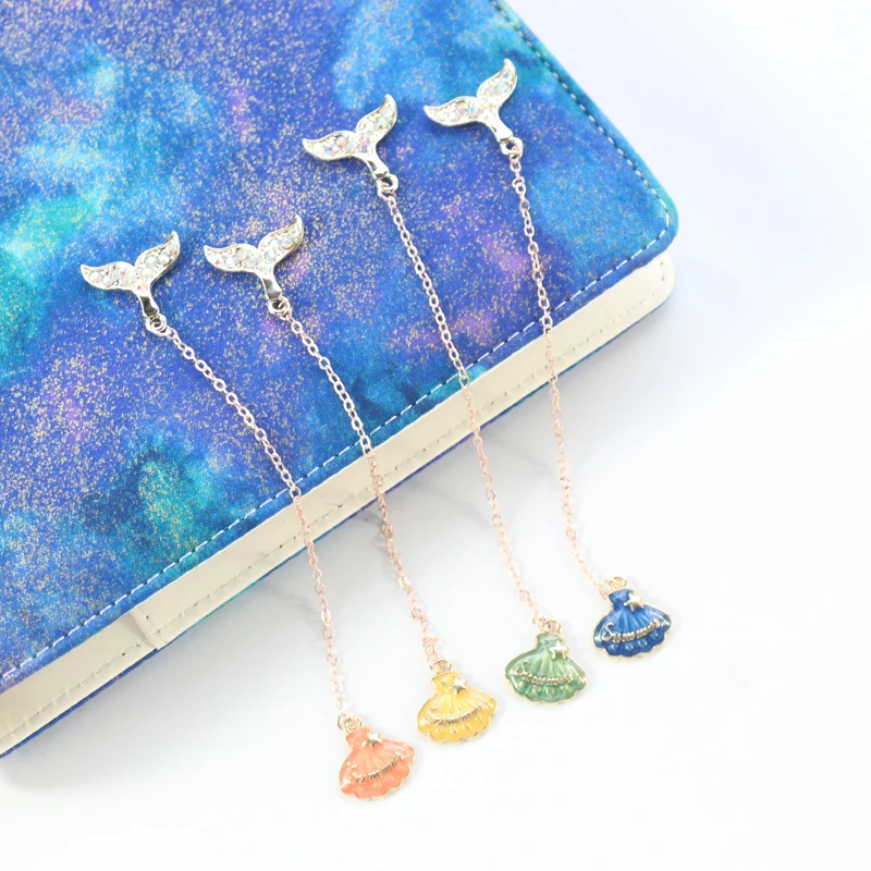 Милый кавайный металлический чехол Domikee в форме русалки школьник планер индекс