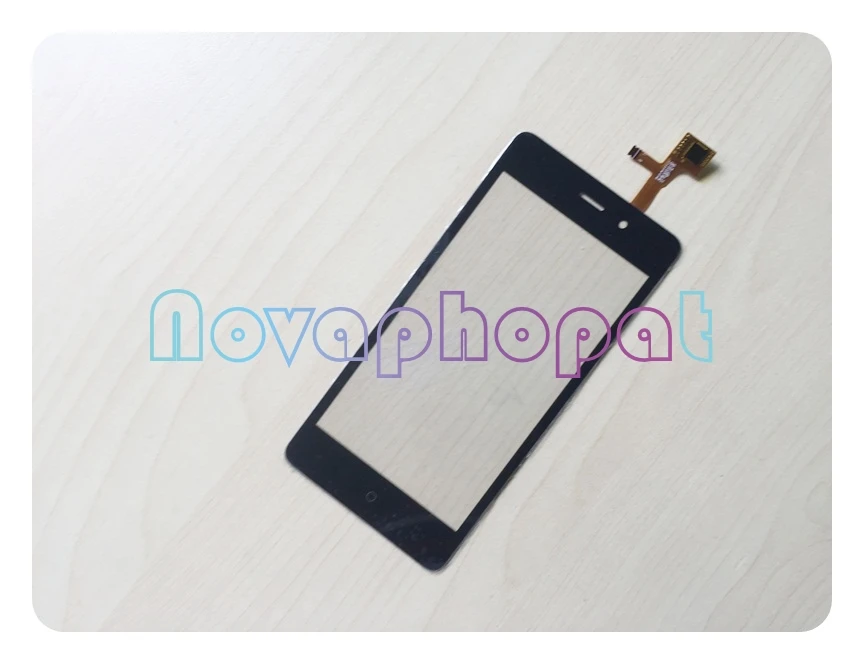 Novaphopat черный/белый/сенсорный экран в золотом цвете для BQ 4526 сенсорный с