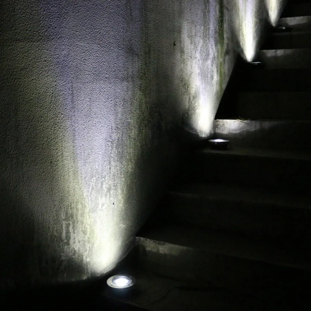 Solar Path Lights LED Solar Power Buried Light Ground Lamp Outdoor Path Way Garden Decking Underground Lamps solar garden light