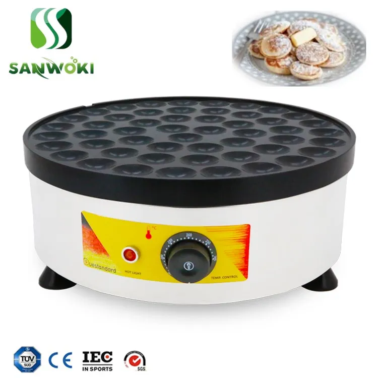 52 отверстия коммерческий бисквит голландский гриль мини машина для