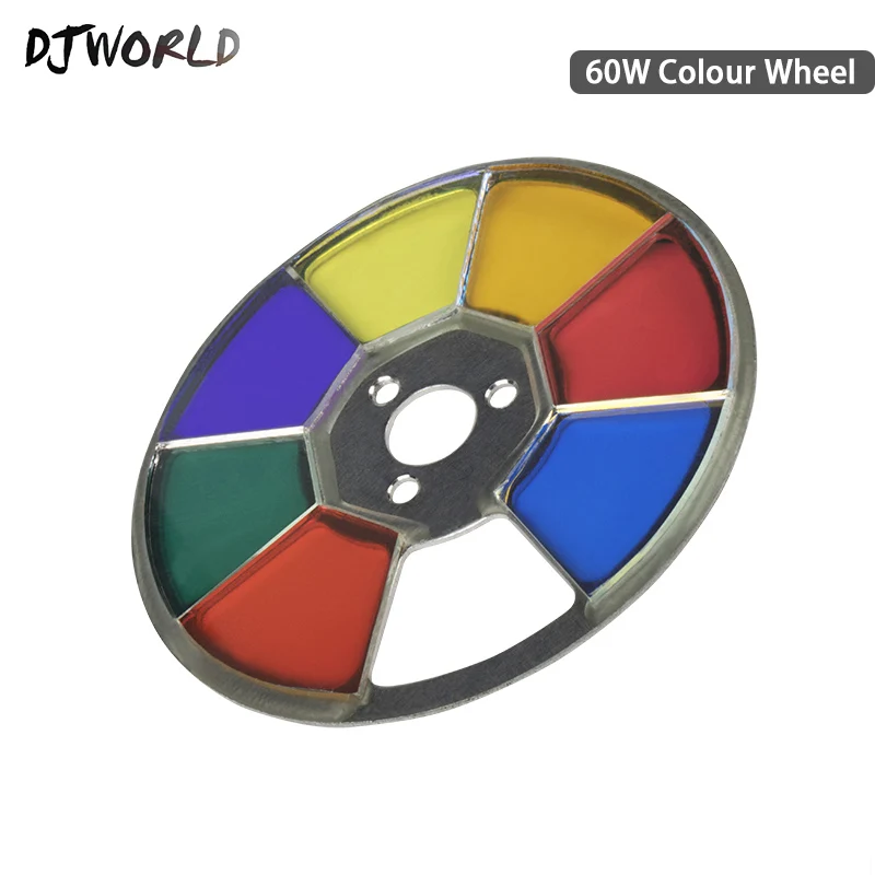 SHE-ColourWheel60W Светодиодный прожектор, движущийся головной свет, аксессуары 60 Вт, цвет и Gobo колесо, хорошее для DMX 512, сценическое освещение, DJ, день рождения - Цвет: SHE-ColourWheel60W
