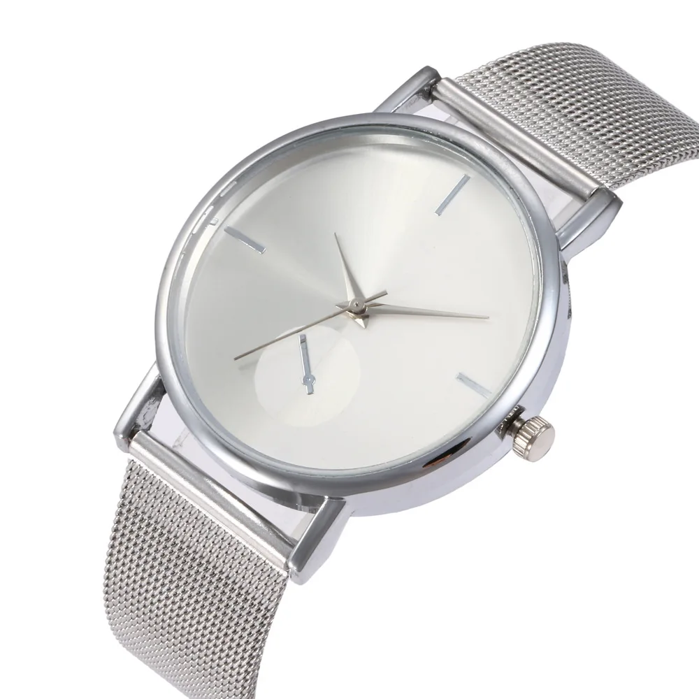 silver white Женские часы, браслет из розового золота, симметричные женские часы, женские модные наручные часы, часы для женщин, подарок, Relogio Feminino Saat - Цвет: silver white