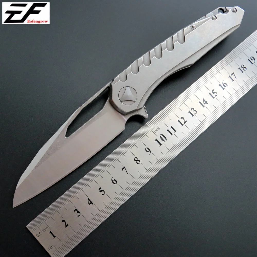 Eafengrow EF39 58 60HRC D2 лезвие со стальной ручкой складной нож инструмент для выживания