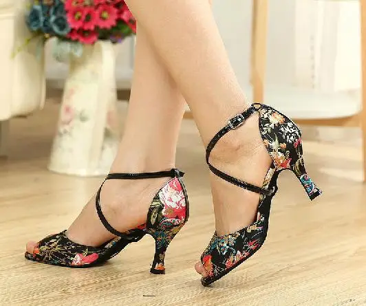 DILEECHI/Обувь для латинских танцев женская обувь на высоком каблуке взрослых