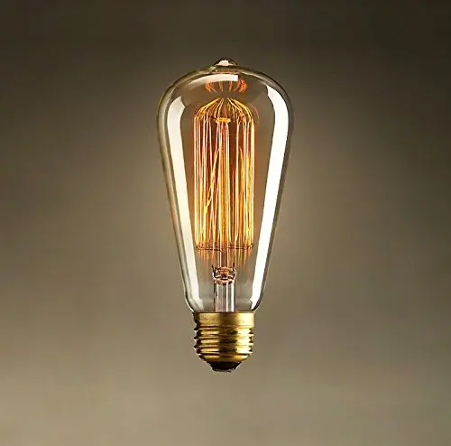 1x E27 ST64 40 Вт Винтаж светильник лампочка ретро лампы накаливания старомодные Edison