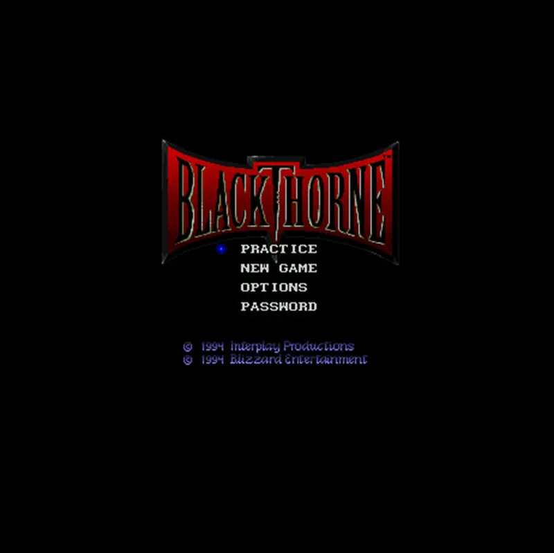 

Blackthorne 16 bit Big Gray Game Card For USA NTSC Game Player