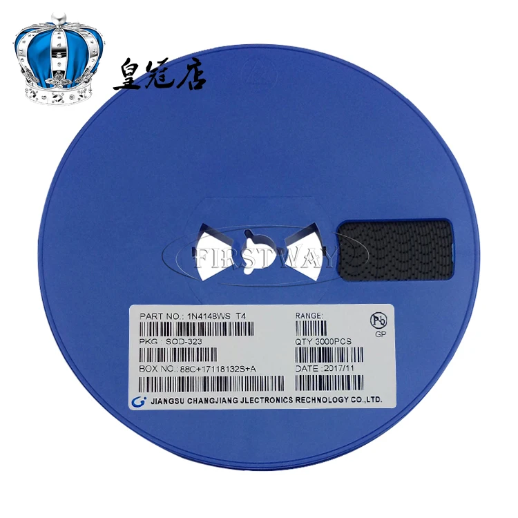 2019 500 шт./1000 шт. 1206 1N4148W T4 1N4148 IN4148 SOD-123 импульсный диод SOD123 | Инструменты