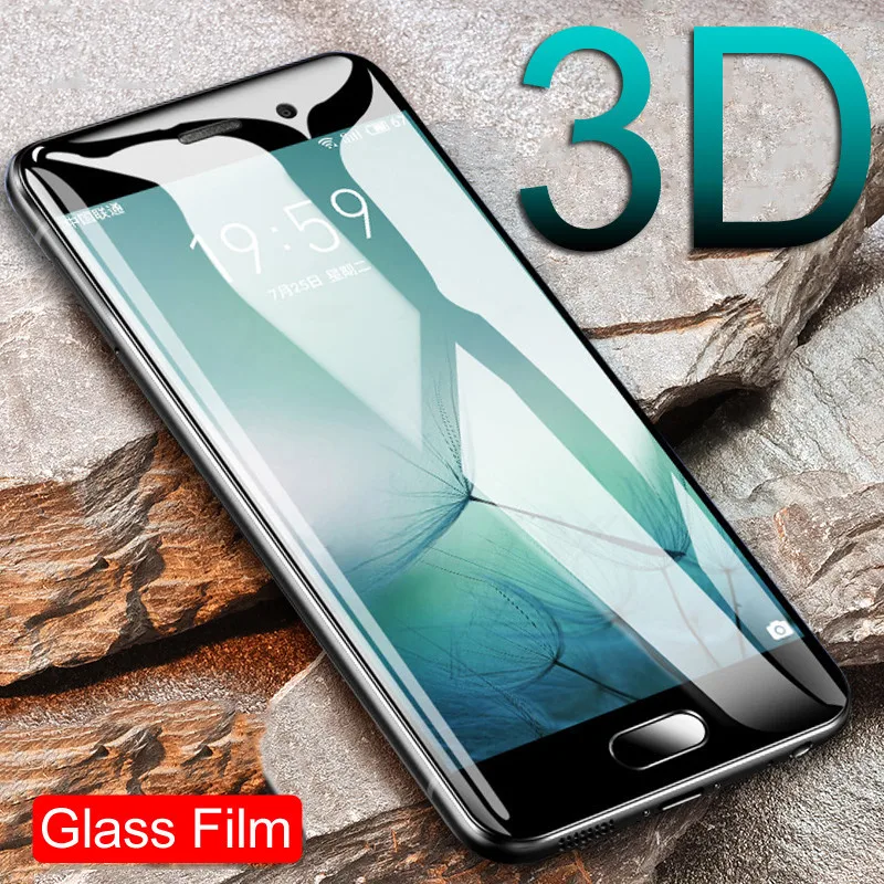 3D полное покрытие из закаленного стекла для Meizu M3 M3S M3E M5 M5S M5C M6 M6S M3 Note M5 Note M6 Note Pro 7 защитная пленка для экрана стекло