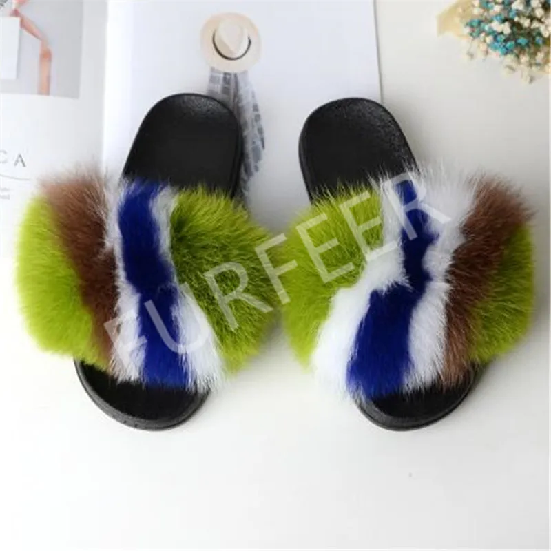 Женская зимняя домашняя плюшевая обувь домашние теплые пушистые тапочки с
