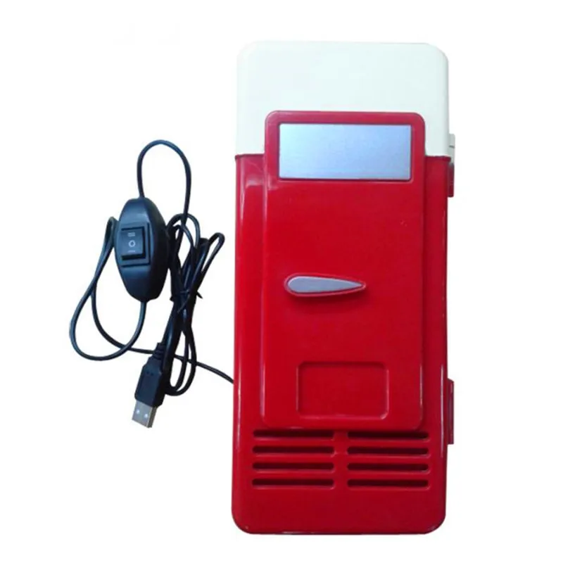 Мини USB Холодильник офисный охладитель для напитков, банок для напитков, портативный холодильник, USB гаджет для ноутбука для ПК