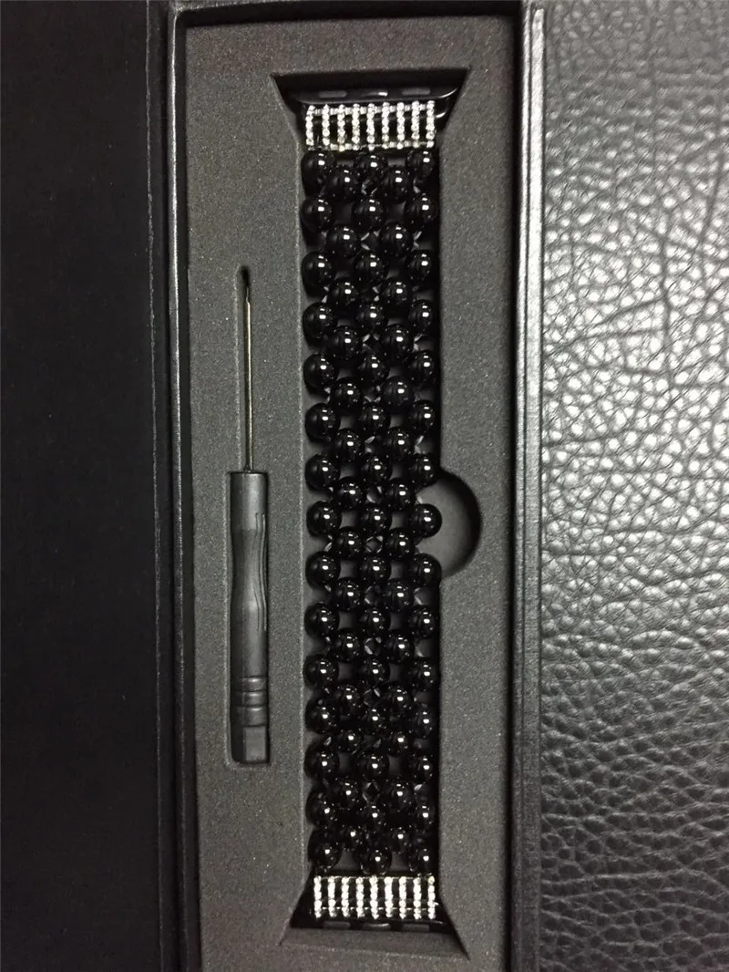 Женский Шнур с адаптером для Apple Watch роскошный дизайн из агата ремешок 3/2/1 модный